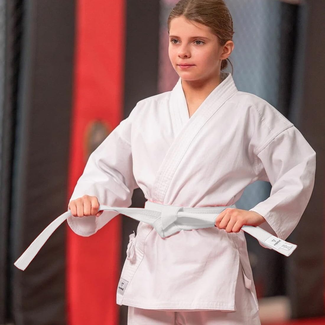 XPEX 260cm judo karate deportes artes marciales cinturón taekwondo profesional aikido cinturón de tela gruesa niños adultos artes marciales karate