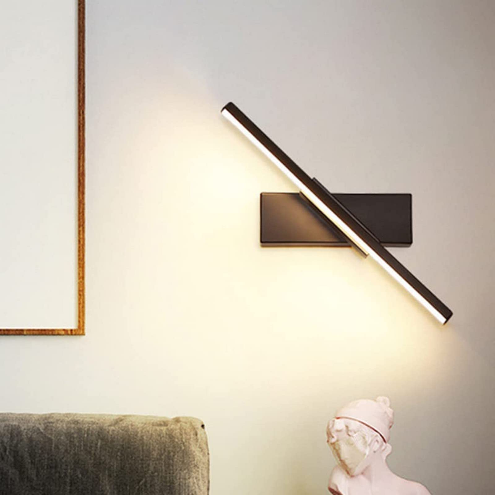 Lámpara de pared giratoria 330° LED 7W estilo europeo 8