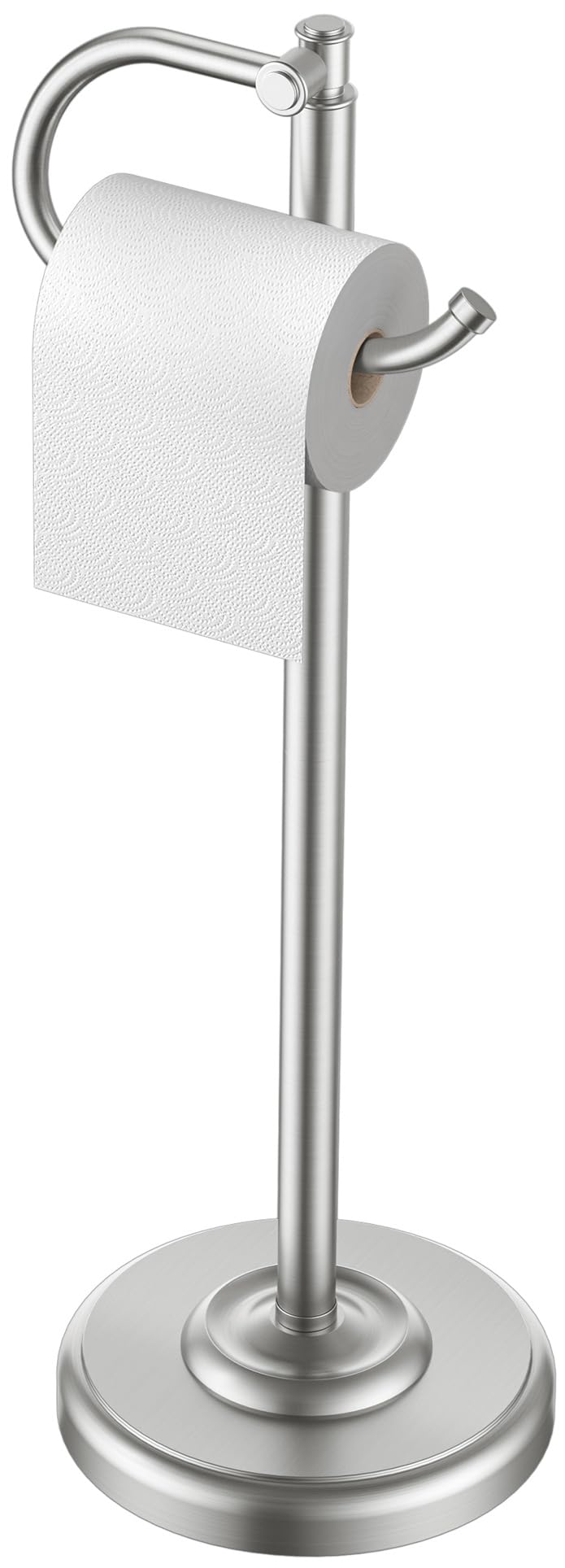 FORIOUS Toilet Paper Holder Stand, Vintage Freestanding Tissue Roll Holder