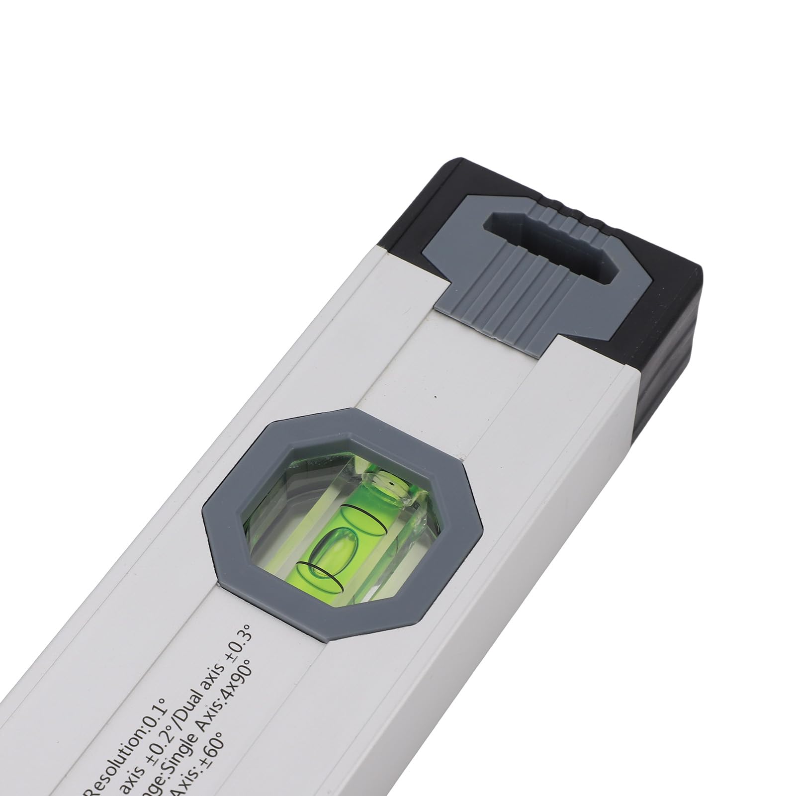 Bewinner Nivel Digital Medición de Doble Eje Pantalla LCD Base Magnética Nivel Electrónico y Transportador con Zumbador para Construcción de Carpintería, Buscador de ángulo de Resolución de 0,1° de