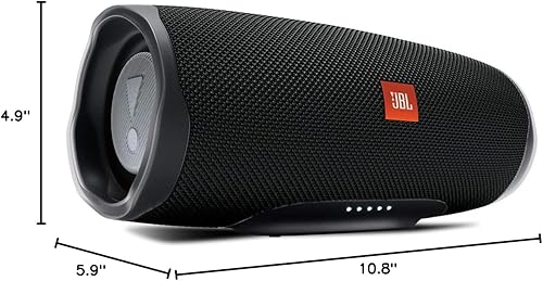 Miniatura 5 de JBL Charge 4 - Altavoz portátil con Bluetooth inalámbrico, resistente al agua - Negro (renovado)