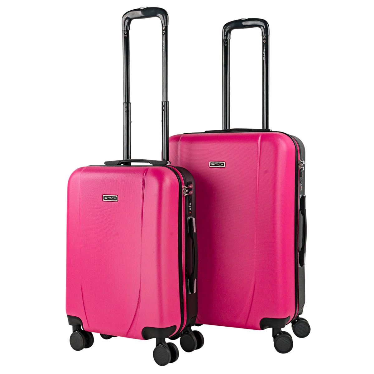 ITACA - Maleta de Cabina 55x40x20 - Maletas De Viaje Cabina Rígidas Trolley con 4 Ruedas Dobles para Avion Ligera Equipaje De Mano Candado de Combinación. Compatible Ryanair, Verde Menta — view 60