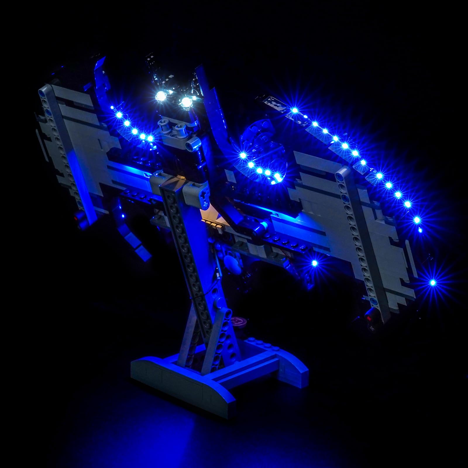 LocoLee Licht Kompatibel mit Lego 76330 Batman Logo (Kein - Lego-Set) Fernbedienung Dekorative Beleuchtung Set Compatible with Lego Batman Logo