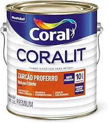 Fundo Zarcão Proferro Coralit, Premium, Laranja, 3.6 L, Coral