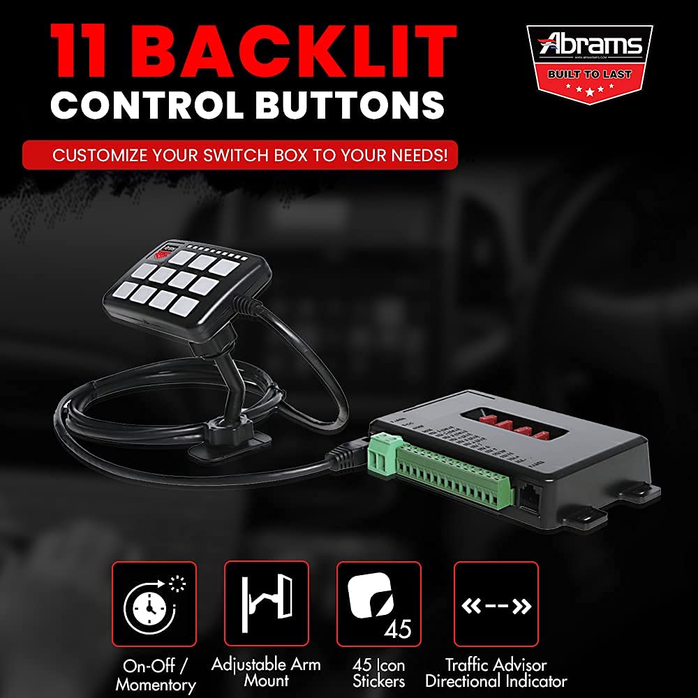 Amazon.com: Astro 1100 Series 11 Gang LED Push Button Switch Box