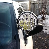 Vista 5 de Ourbest H5001 - Luces LED Par46 para foco, 5.75 pulgadas, 5-3/4 pulgadas, luz redonda para camión, todoterreno, lámpara de trabajo LED, haz sellado