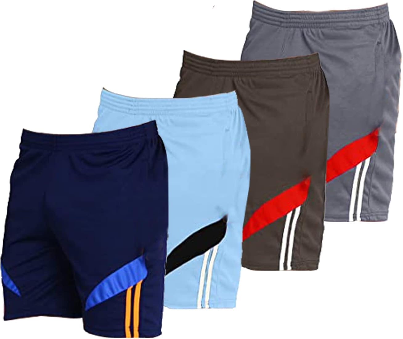 Buy Fort Worth Men’s Training Shorts (SHBHALL-DB-Sky-Brown