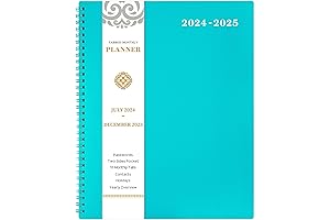 Monthly Planner 2024-2025: The Essential Organizer for 18 Months