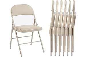 Sweetcrispy Folding Chair 6 Pack: Comfort and Convenience United