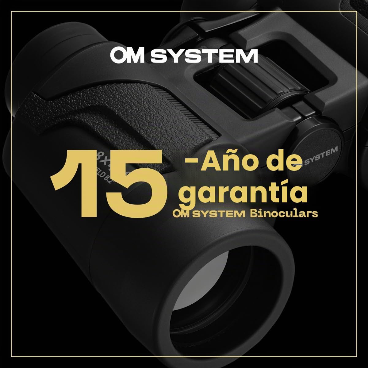 OM SYSTEM 8x21 RC II WP Prismáticos Impermeables y Binoculares Plegables | Óptica de precisión Olympus con 8x aumentos, diseño ultracompacto de 215g ideal para senderismo, viajes y observación de aves