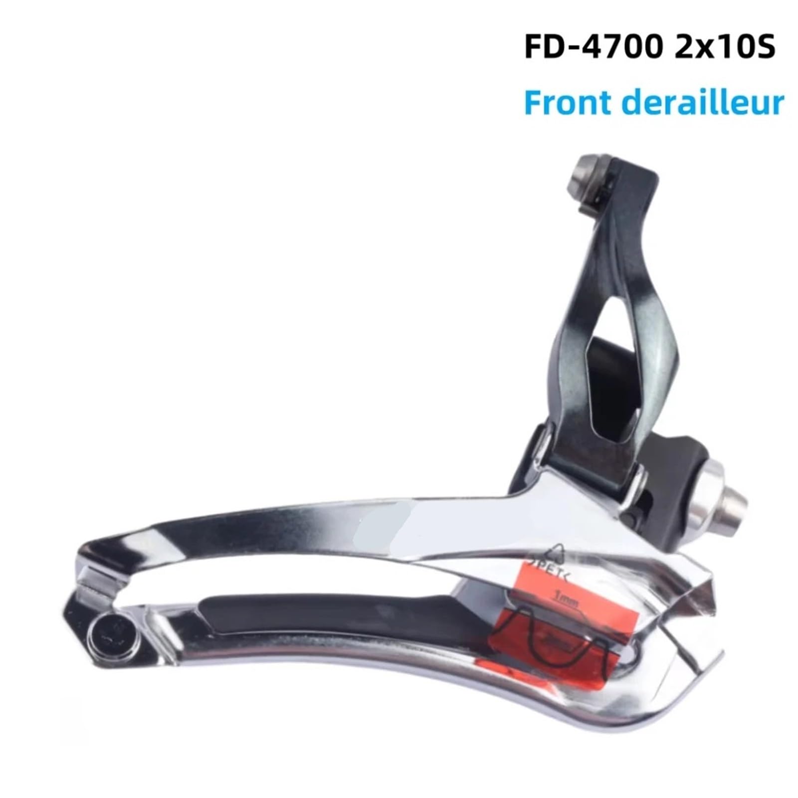 Generisch Kompatibel Mit Shimano Fahrrad-Umwerfer TIAGRA 2X10S | 2x10-fach Rennrad-Umwerfer for Anlöten und Klemmringmontage 31,8 mm 34,9 mm