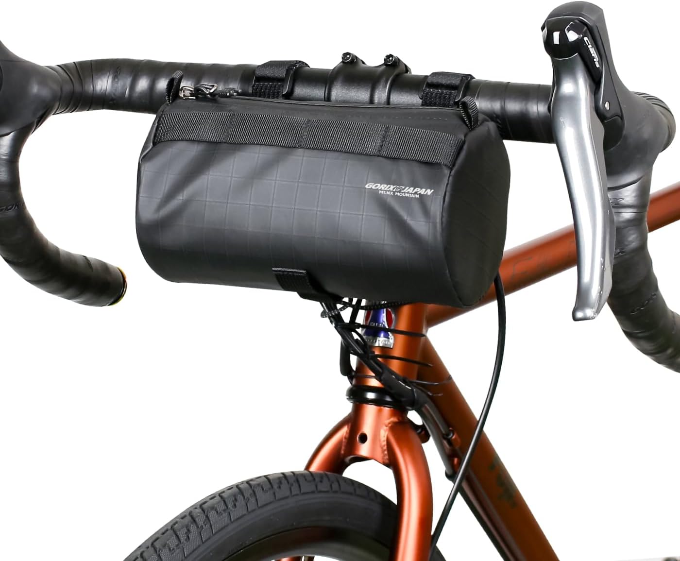 GORIX Bike Front Bag Handlebar Bag 1.5L Cycling Small Waterproof Road Mountain Bicycle (MT.FRO-2)