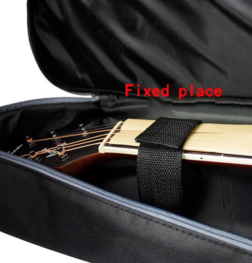 Luminexia Bolsa de Guitarra,Funda Guitarra acústica,Bolsa Guitarra acústica,Nailon Oxford 600D Resistente al Agua Interior,Funda para Polvo,para Guitarra Impermeable,Bolsa de Ukelele