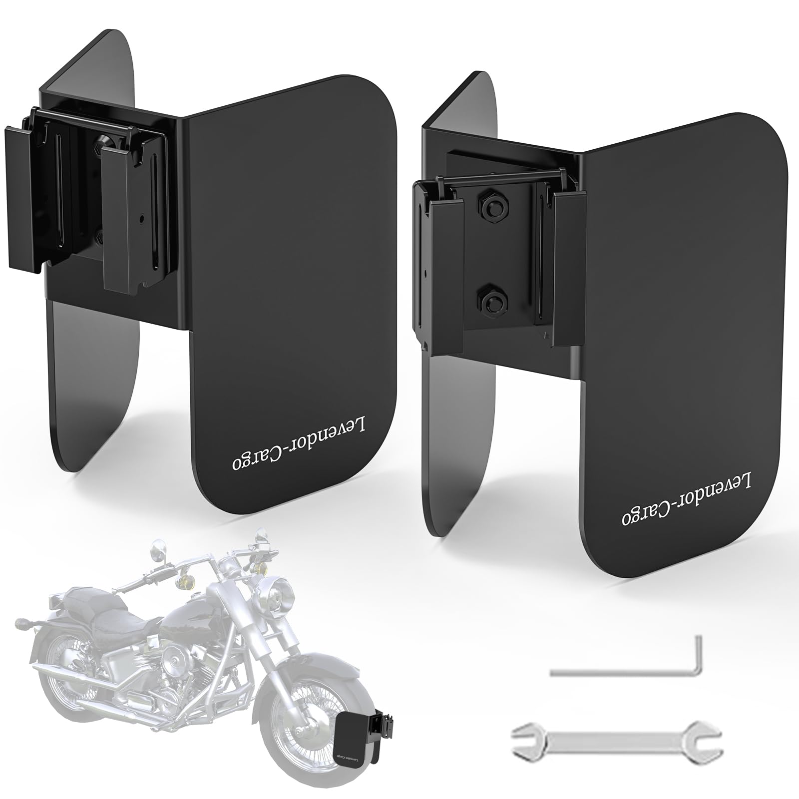 Ruiru Bro 1pcs E Track Motorcycle Chock,E Track