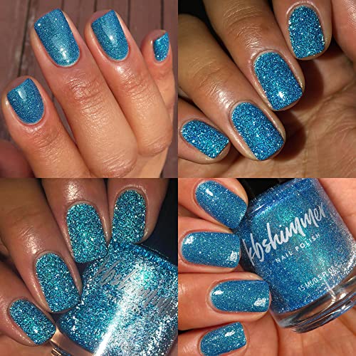 Kbshimmer Lounging Around Reflective Nail Polish 0.5 Oz Full Sized Bottle #TOP6