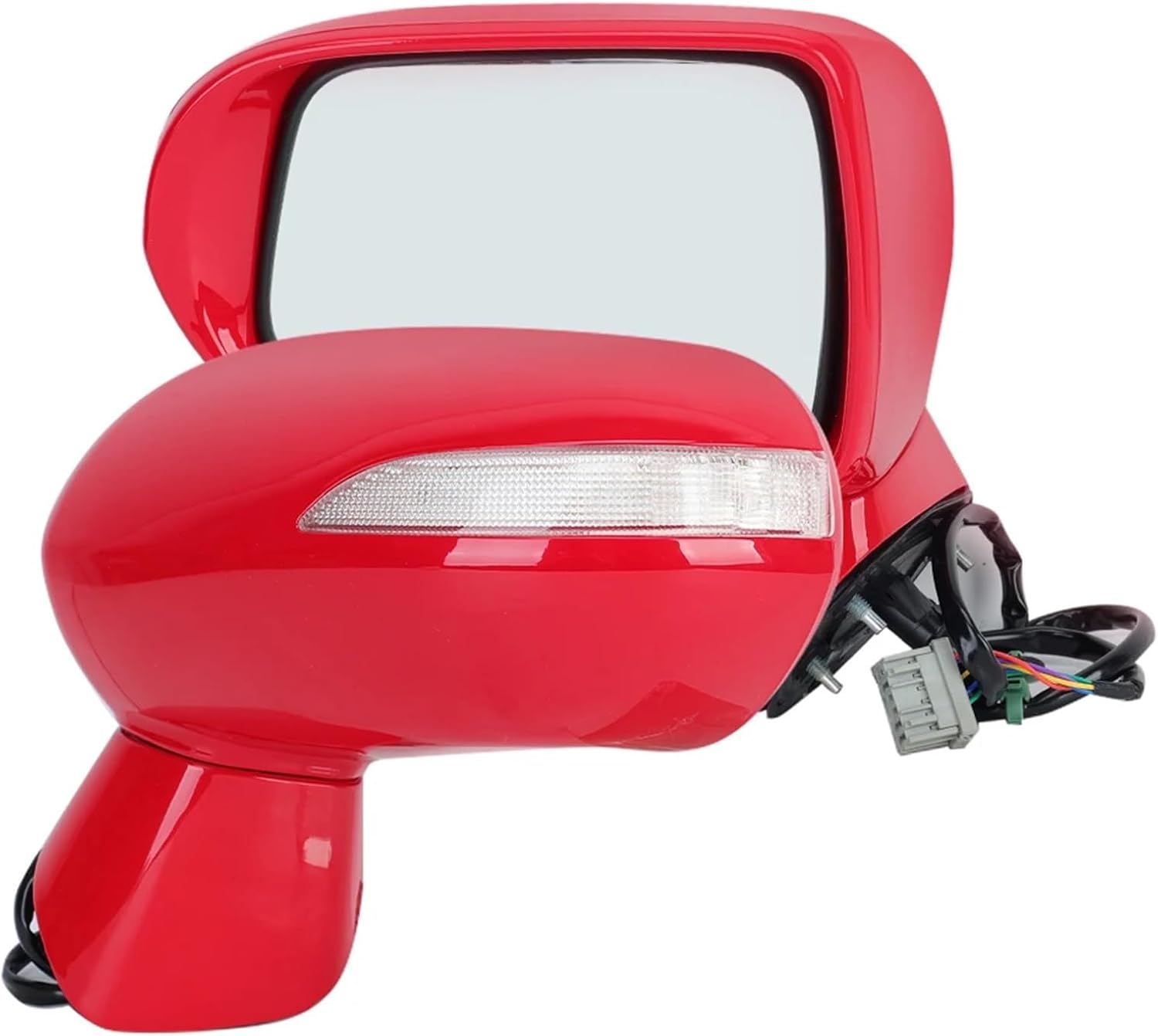 5 ピンサイドバックミラーアセンブリ互換ホンダホンダシティ 2005 2006 2007 2008 ドアウイングミラーランプカーアク