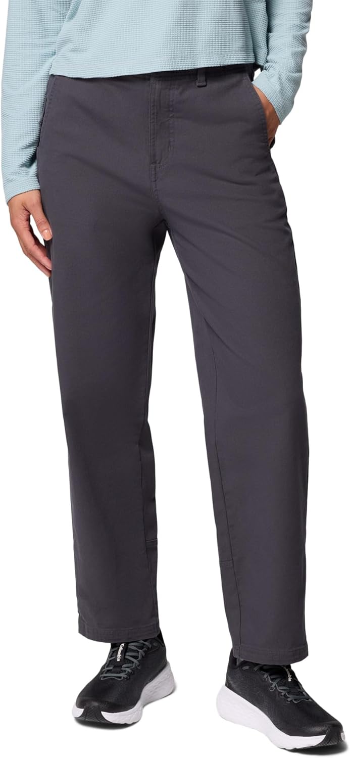 Columbia Women's ROC Straight Leg Pant, Shark, 2 Long