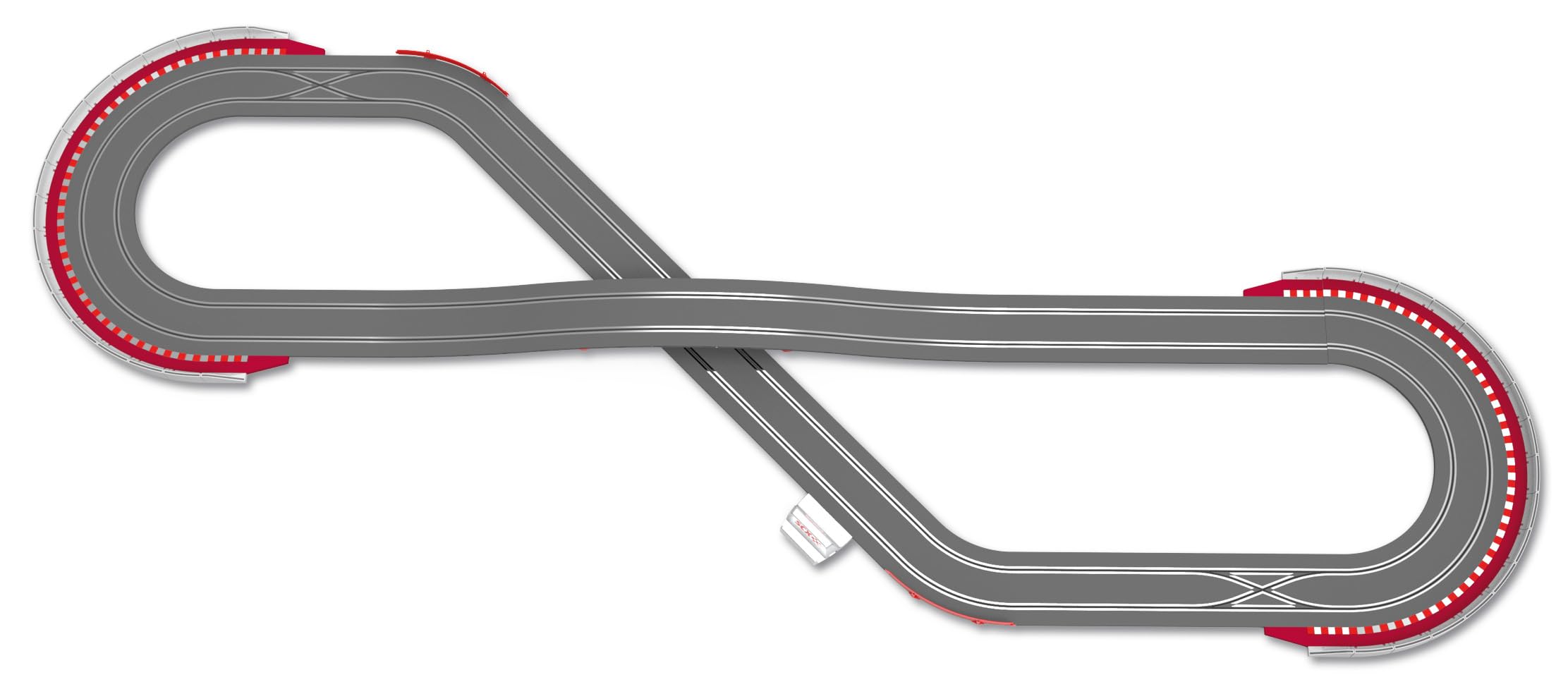 SCALEXTRIC Circuit Advance - Piste de Course complète - 2 Voitures incluses - Échelle 1:32 (Circuito Advance Pole Position)