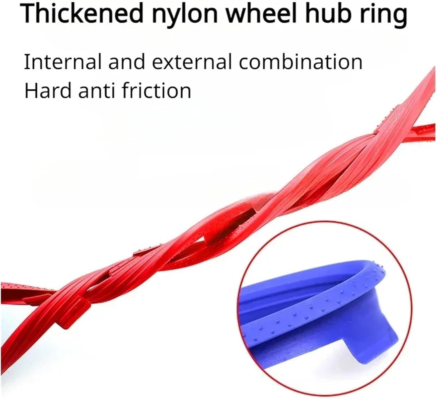 4pcs Car Vehicle Wheel Rims Edge Protector Ring Tire Guard Strip Decor，Compatible For Tesla Model3 Y S X Accessories 16/17/18/19/20/21inchs(Red,20 inch)