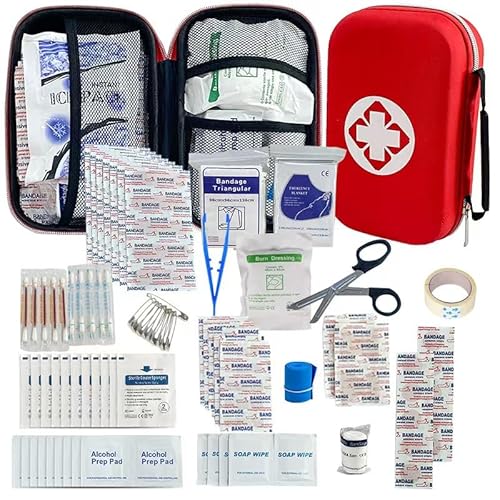 284 PCS First Aid Kit for Home, Car, Travel &