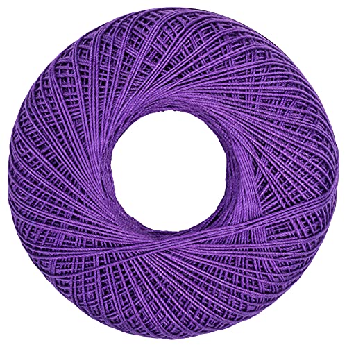 Image of Aunt Lydia C&C Classic Crochet Sz10 Purple