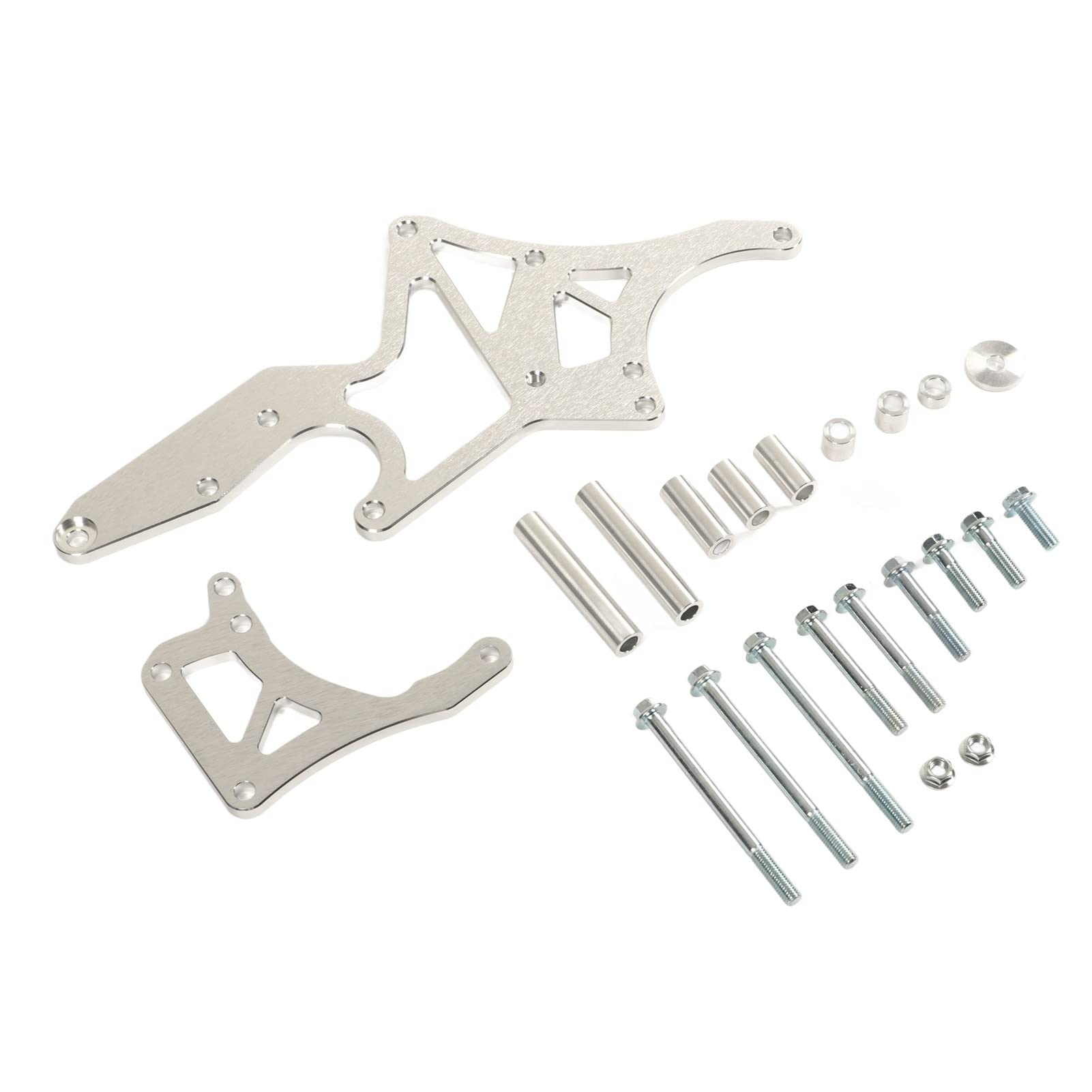 Generic Staffa di Conversione Alternatore con Staffa Serpentina per Motore LS per Biscayne 5.4L-7.4L Adatto per SUV Camion GM 1999-2013 Produzione Elaborata per Chevy II 6.5L