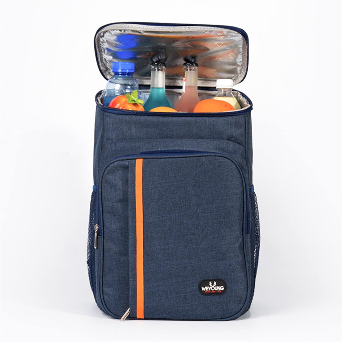 Isolierter Rucksack Als Kühltasche – Auslaufsicher & Wasserdicht Für Picknick, Arbeit & Schule (ca. 40x28x22 Cm)