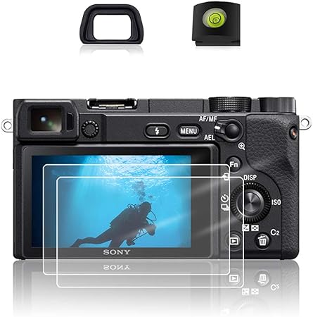 Amazon カメラ強化ガラススクリーンプロテクター ビューファインダー アイピース アイカップ 交換用 ホットシューカバー Sony A6500 Ilce 6500 Renyd プロフェッショナルカメラアクセサリー ファインダー 通販