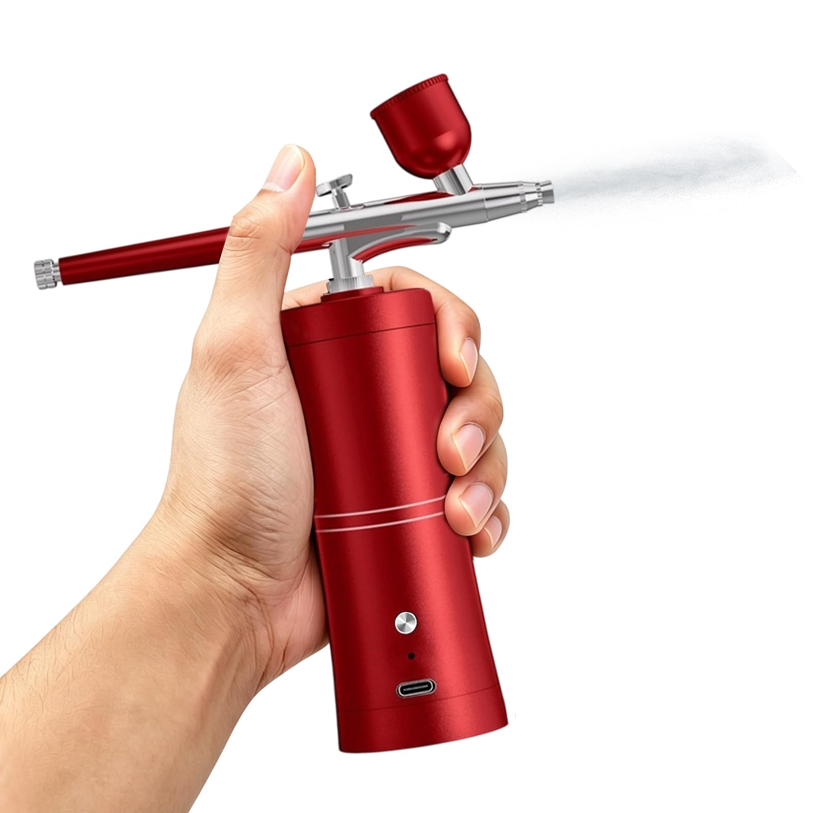 Kit aerografo con mini compressore per nail art e decorazione di torte