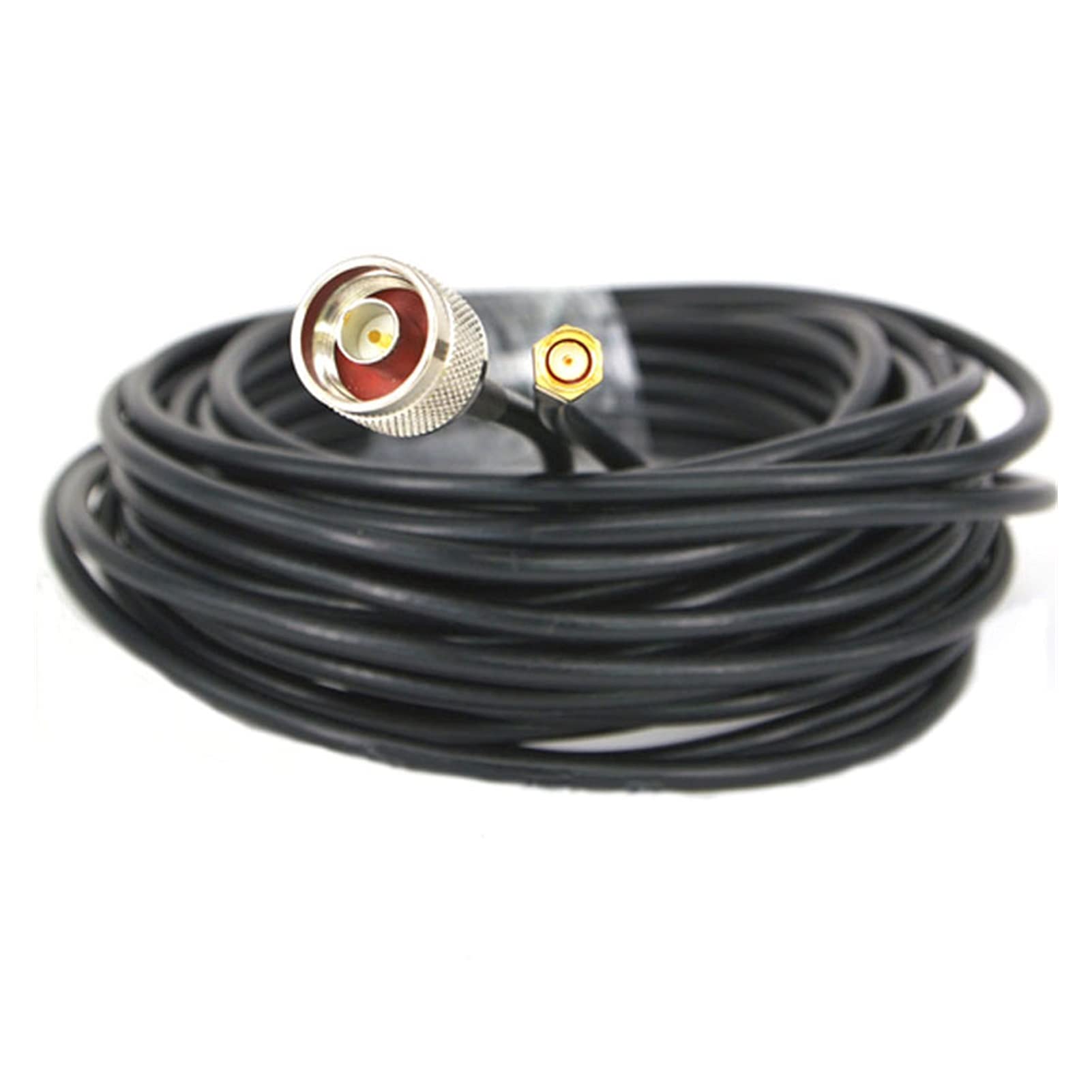 Artemisia Compatible with N mâle à rp-SMA Masculin WiFi Antenna Extension Cable RG58 COAXIAL Pigtail 10M