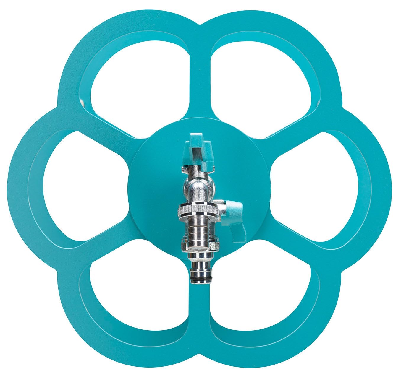 Belfer - Soporte para tubo de pared de metal con grifo de doble salida 42/FR (Turchés)