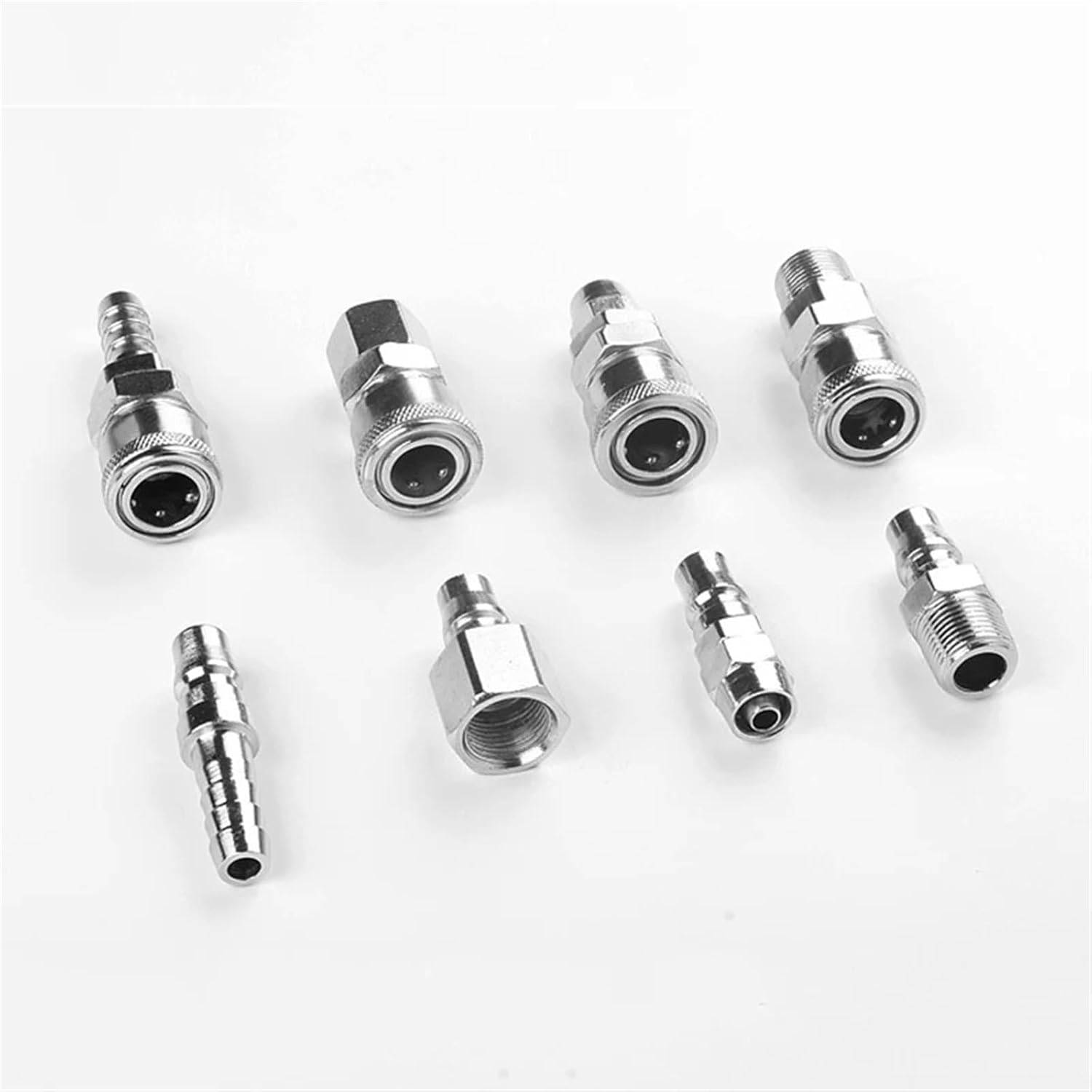 Pneumatic Connectors Coupling C-type Hose Fitting 6mm 8mm 10mm 12mm Quick Release Male Female Joint Air Compressor Accessories(SP PP,30)