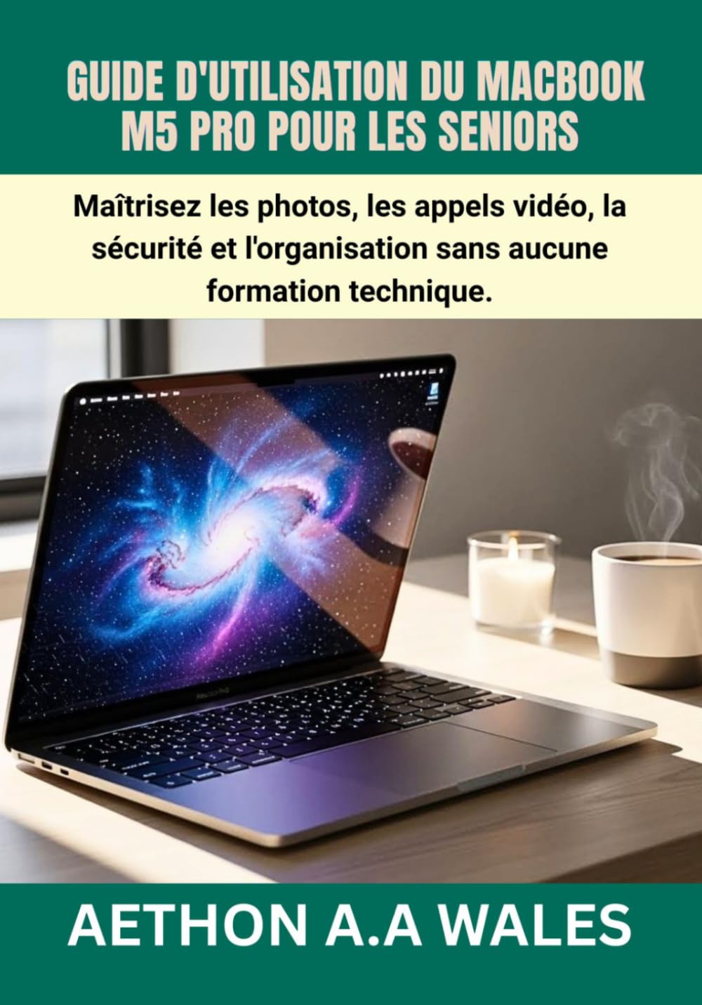 GUIDE D'UTILISATION DU MACBOOK M5 PRO POUR LES SENIORS: Maîtrisez les photos, les appels vidéo, la sécurité et l'organisation sans aucune formation technique.