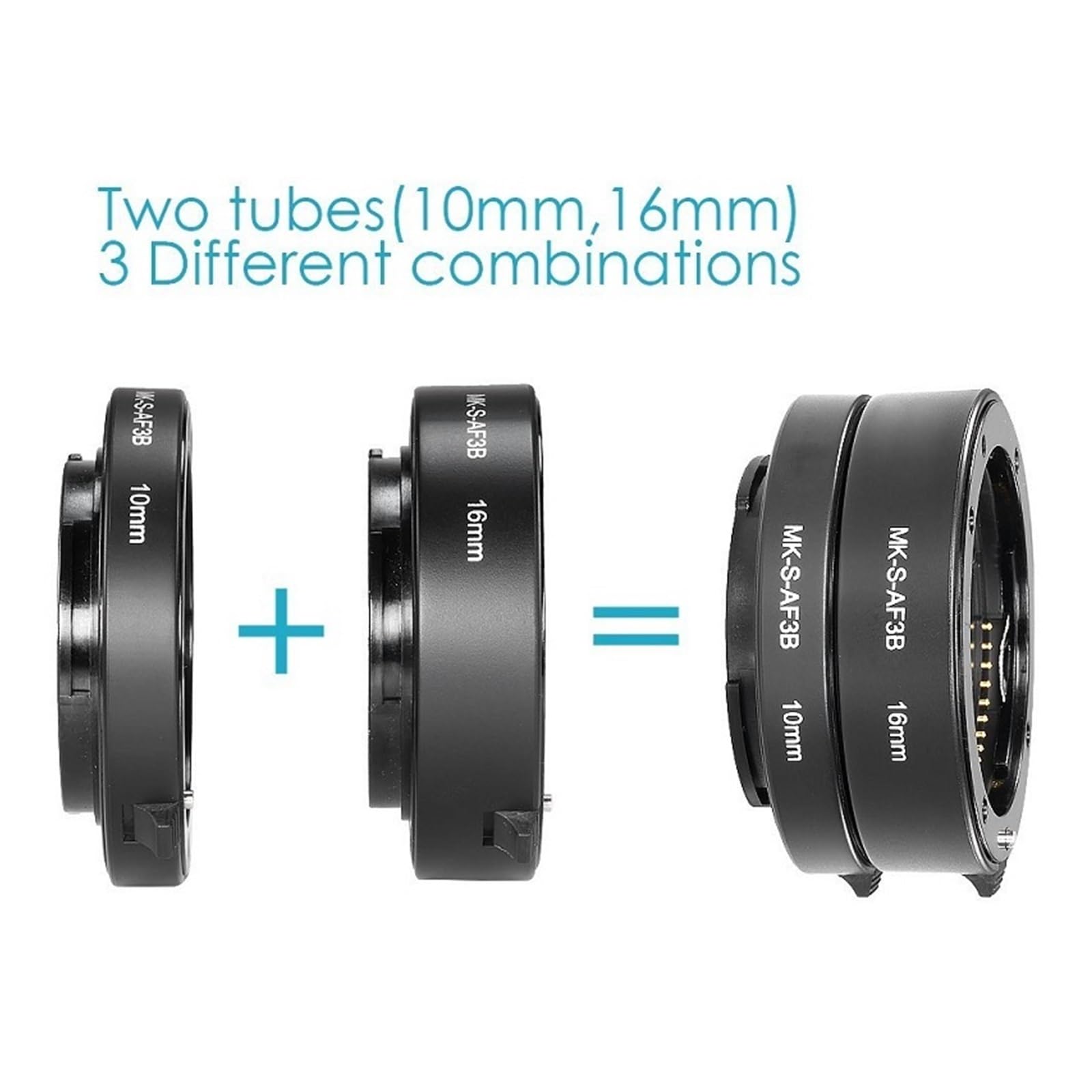 Compatibile con Sony E, Anello Estensione Macro AF