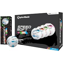 TaylorMade SpeedSoft Golf Balls, Maximum Distance with Ultra-Soft Feel, Perfect for Off The Tee and Around The Green