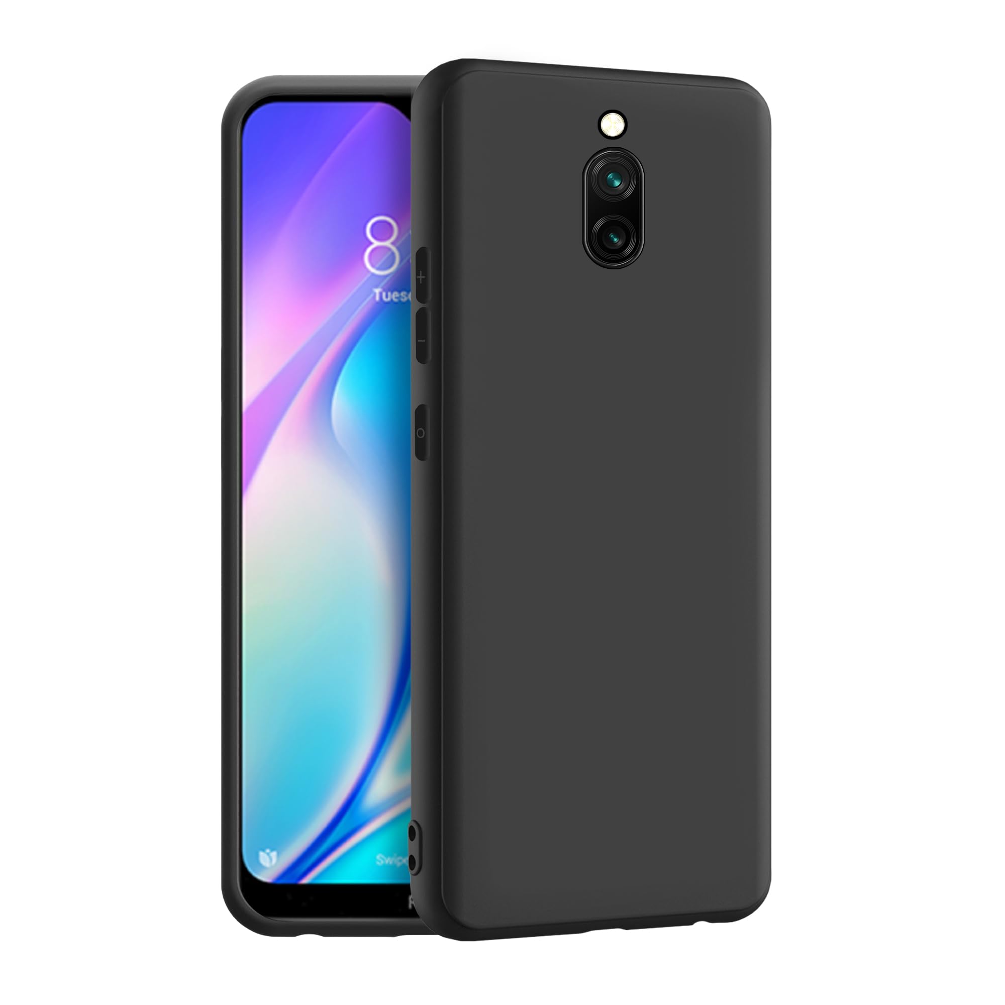 CEDO Redmi 8A / 8A Dual Back Cover | Camera Bump Protection & Ultra Slim | Matte Soft Silicon Shock Proof Rubberised Back Case Cover (Black) (B084TNX1SL) Amazon Price History, Amazon Price Tracker