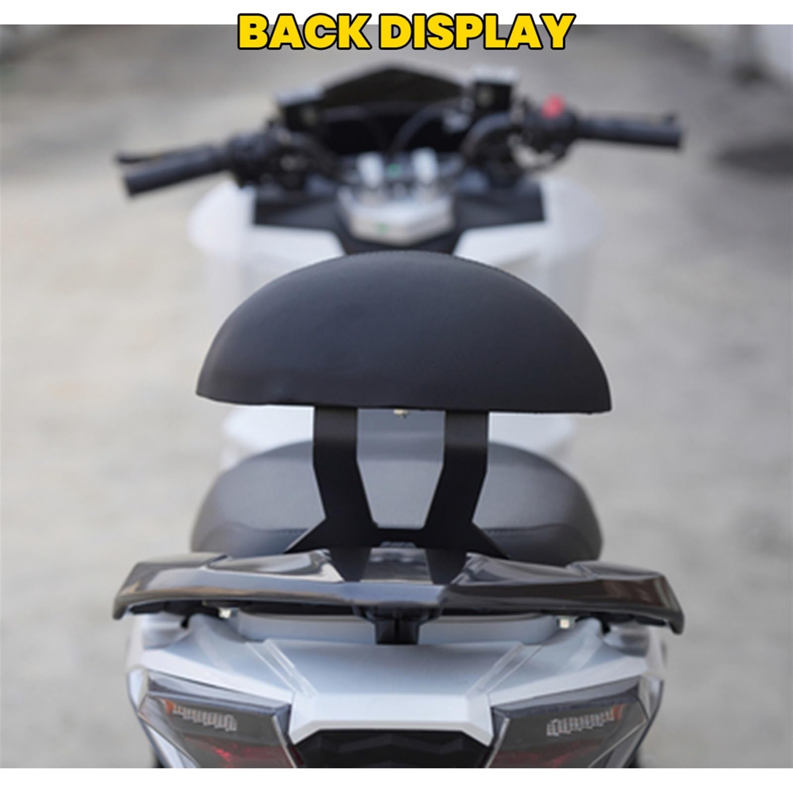 Accesorios para SYM Jet X 125 150 200 Asiento De Pasajero De Motocicleta Marco De Respaldo Trasero Accesorios Kit De Montaje