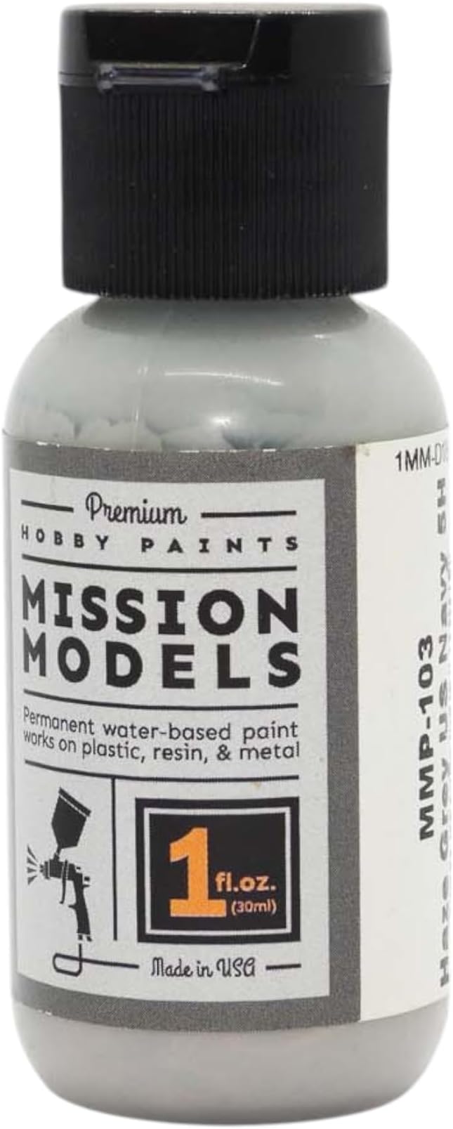 MISSION MODELSMMP-103 Haze Grey US Navy 5H Acrylic Paint 1 oz (30ml)
