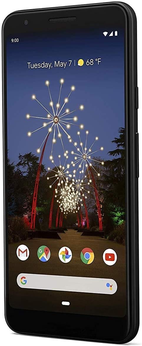 Google Pixel 3A 64GB T-Mobile- Just Black (Renewed)