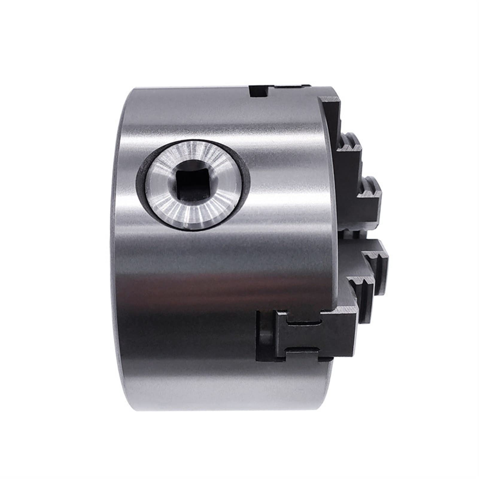 Uchwyt tokarski, K12-100 4 JAW Self-centrujący Chuck Tokarka Scroll 100mm do małej tokarki z hartowaną stalą dwoma zestawami szczęk