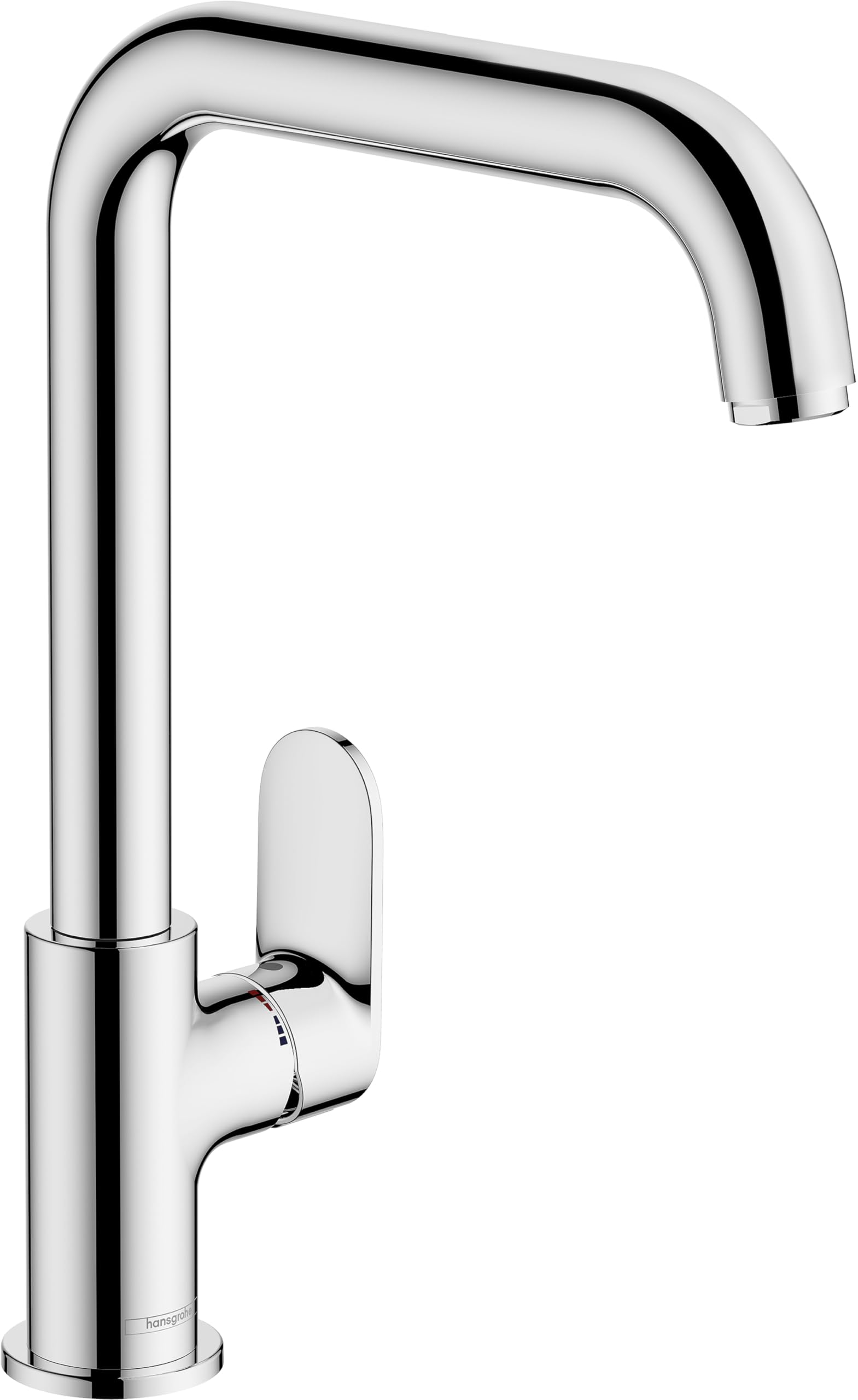 hansgrohe Vernis Blend M35 - bateria kuchenna, kran kuchenny z wysokością wylewki 255 mm, armatura kuchenna z obrotową wylewką, chrom, 71857000