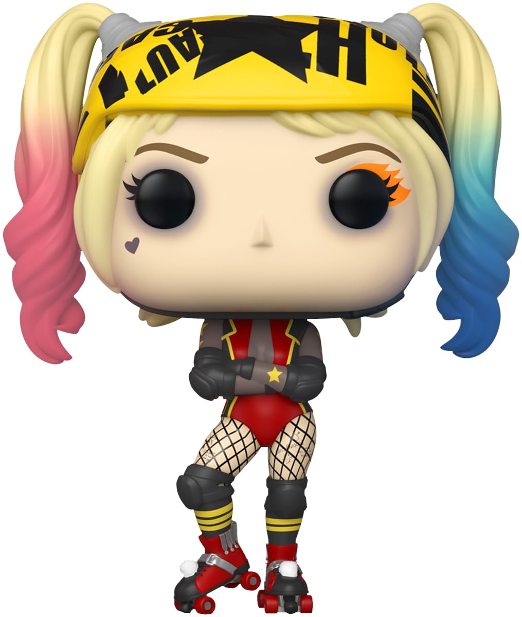 Amazon.com: Birds of Prey Harley Quinn Roller Derby Pop! Vinyl