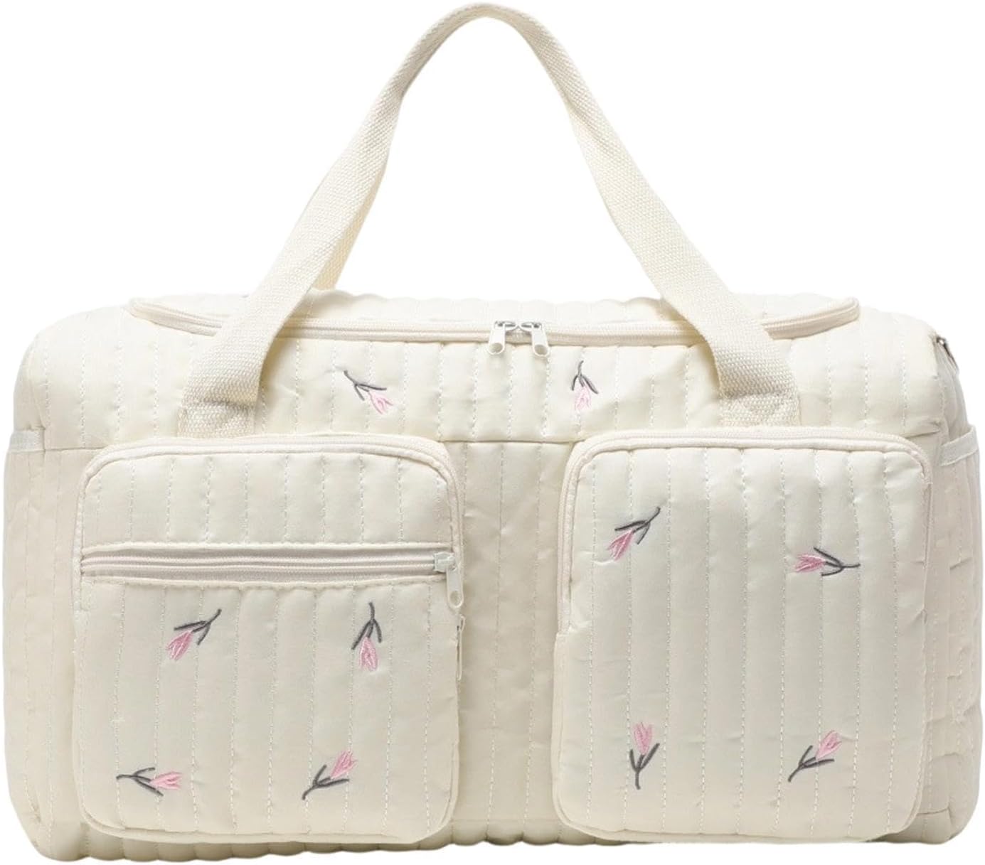 Diaper Bag - with Handle Adjustable Strap,Storage Pouch Tote Bag With Zipper | for Outdoor Camping Climbing Fishing Sports Hospital Women Mother Parent