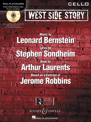 West Side Story for Cello: Instrumental Play-Along Book/CD