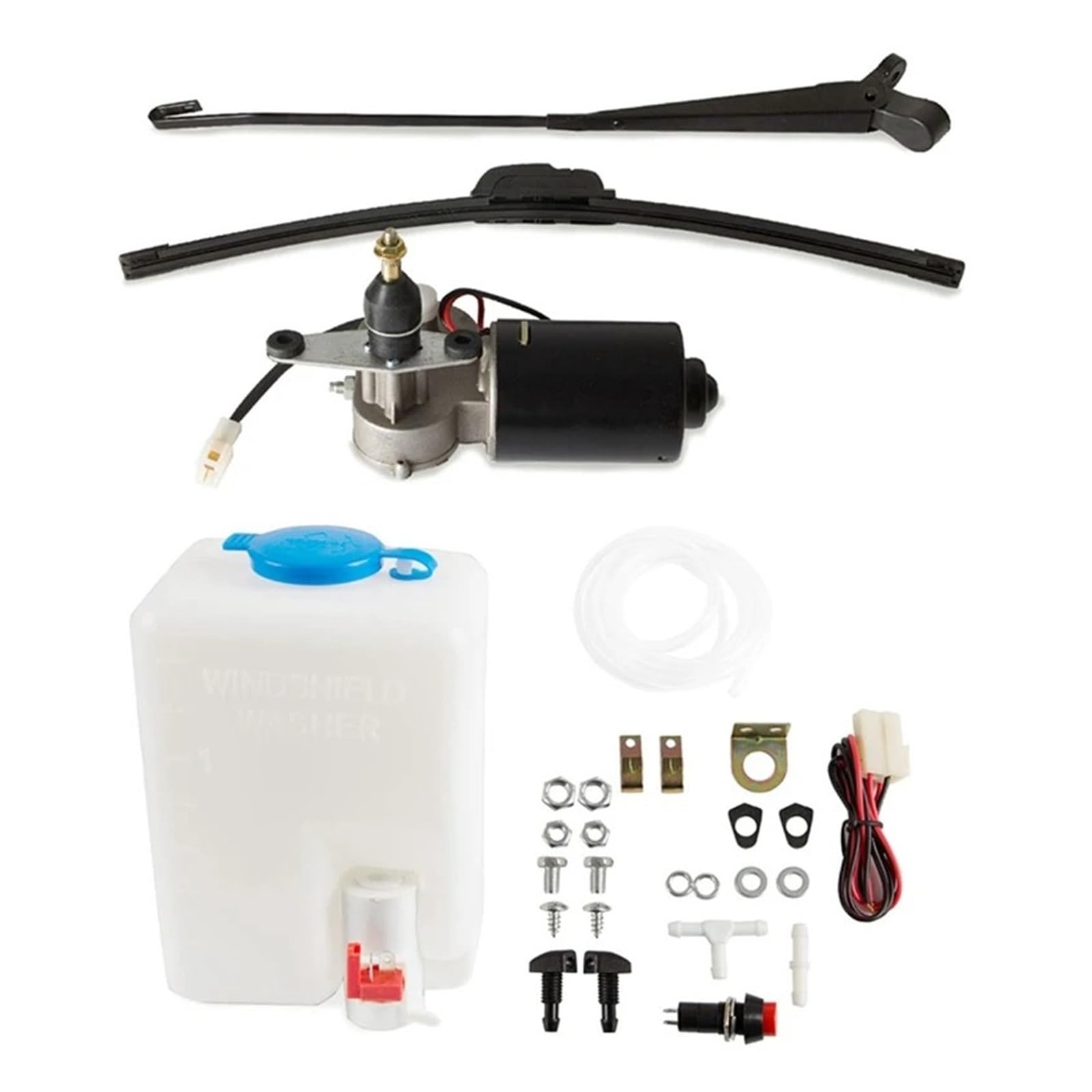 Motorino Tergicristallo Per John Per Deere Per Gator Kit Motore Tergicristallo Elettrico Universale UTV Con Flacone Spray Motorini Tergicristalli