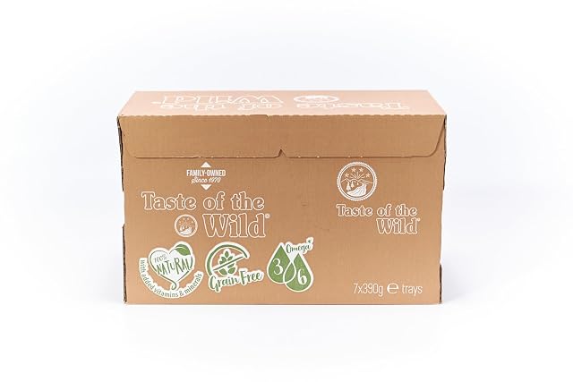 Foto 7 de 7 de Taste Canine Adult Salmon Arenque Fruta Caja 7x390gr tarrina