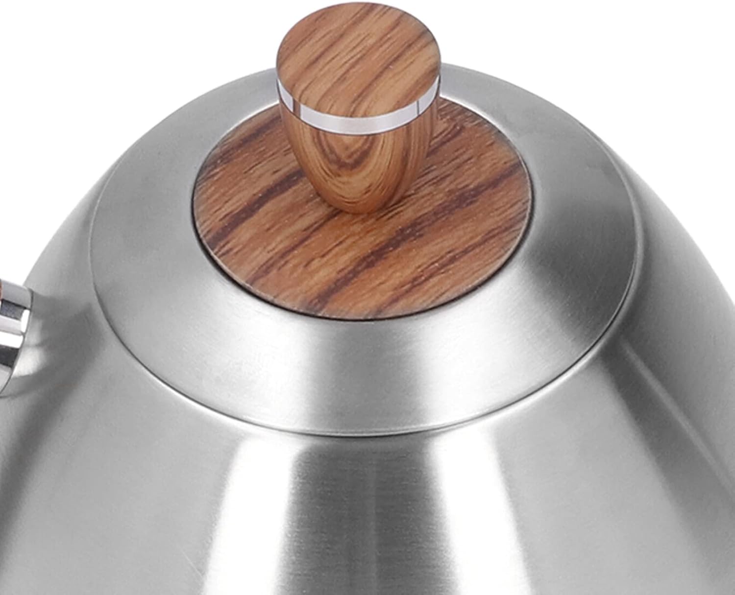 Pour Over Kettle, 800ml Stainless Steel Gooseneck Spout with Ergonomic Bakelite Handle, for Home Office Cafe Camping