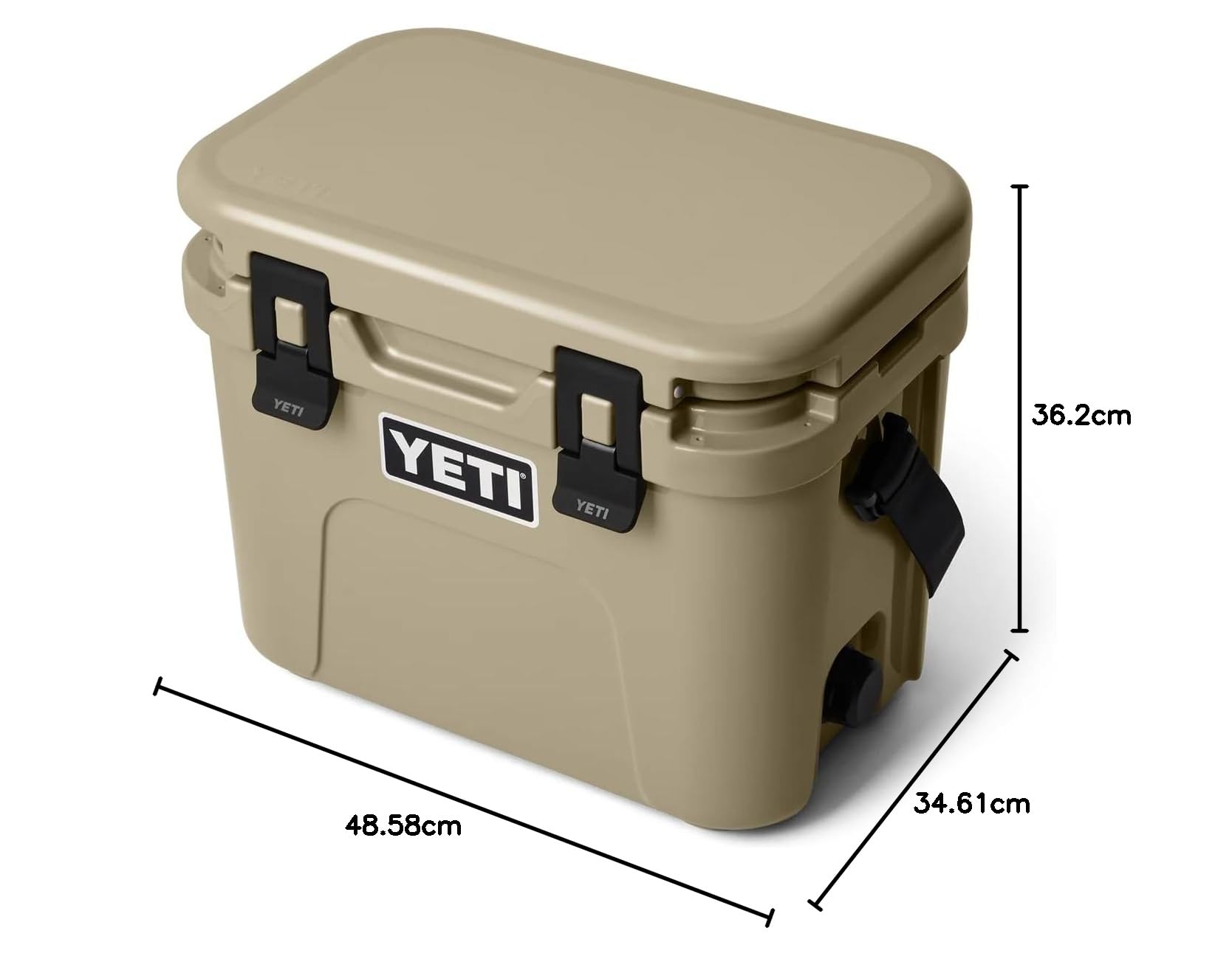 YETI Roadie® 15 kleine Kühlbox - Tragbare Kühlbox mit PermaFrost™ Isolierung - Passend für 22 Dosen oder 7,4 kg EIS - Kompakter Eiskühler für Essen & Trinken - 5 Jahre Garantie