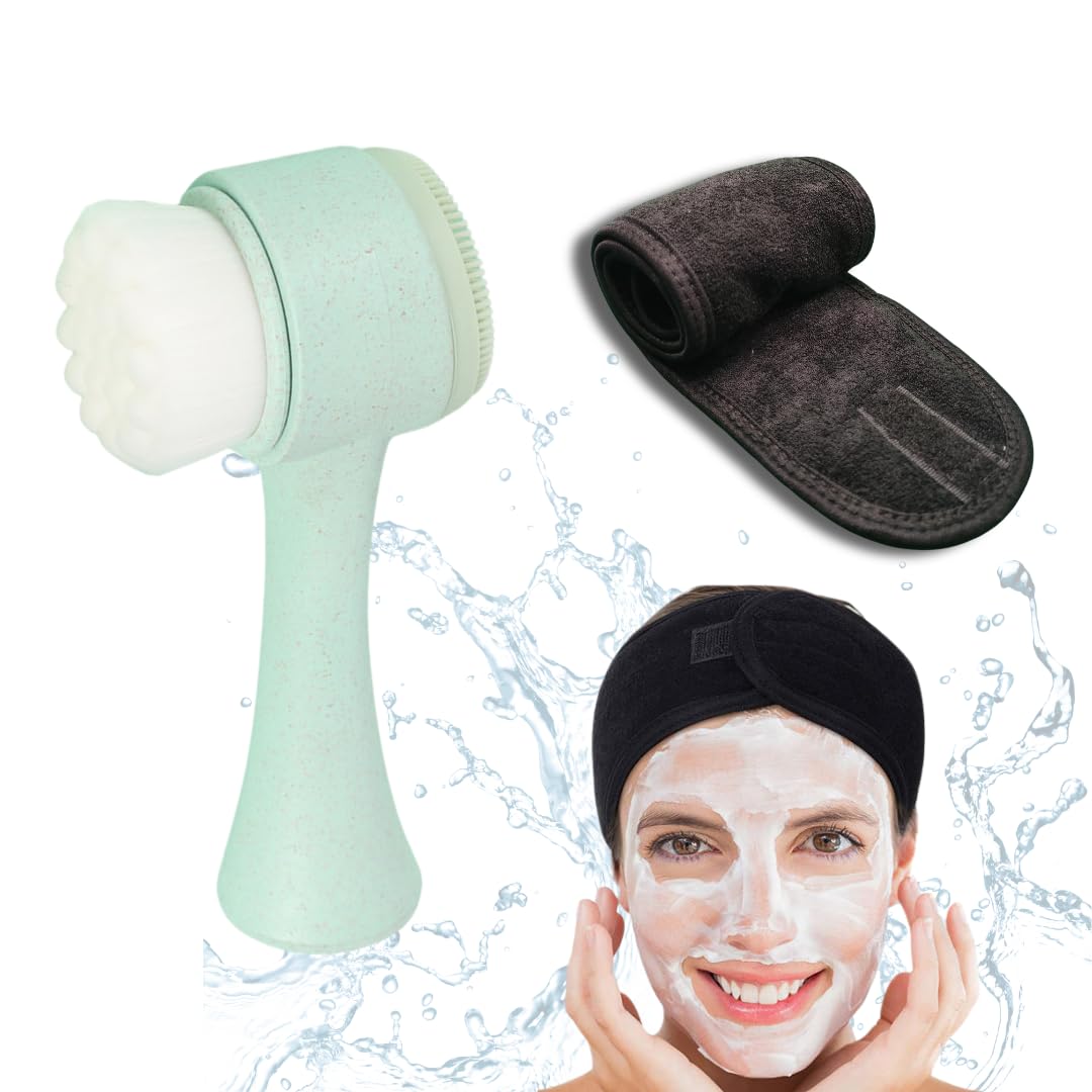 Cepillo facial manual (VERDE)