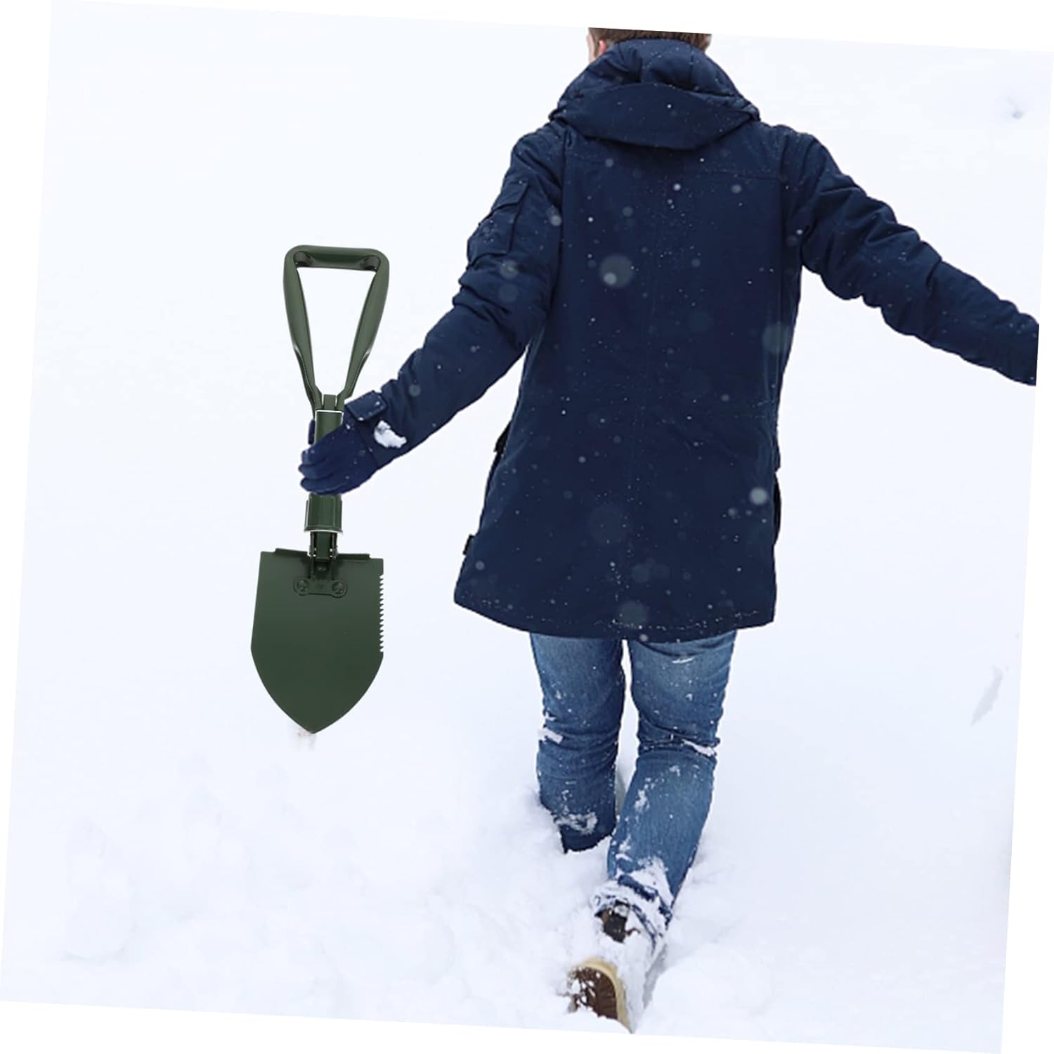 1 Set Snow Shovel Gardening Digging Shovel Emergency Shovel Fireplace Scoop Foldable Shovel Portabicicletas para Auto Gardening Shovel Snow Removal Shovel Canvas Ice Shovel Outdoor